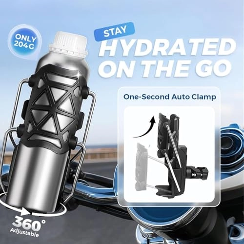 Universal Cup Holder - 360° Rotatable Adjustable Size