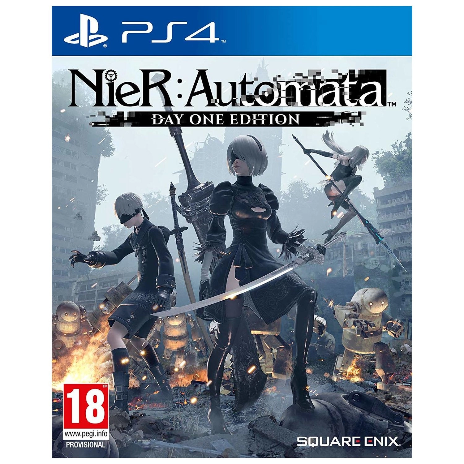 Wolfenstein II The New Colossus + Nier Automata Limited Edition + Final Fantasy XV Royal Edition Limited Edition / Royal Edition - PlayStation 4