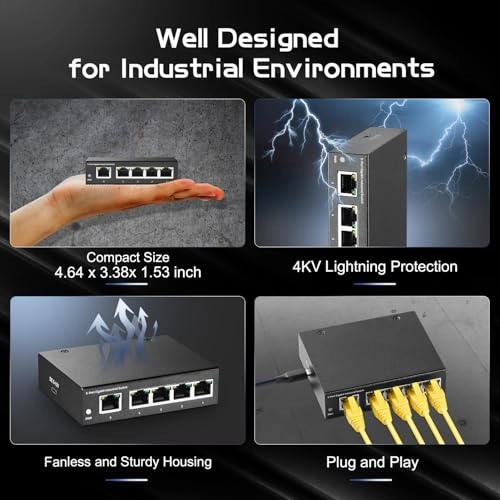 5 Port Gigabit Type-C