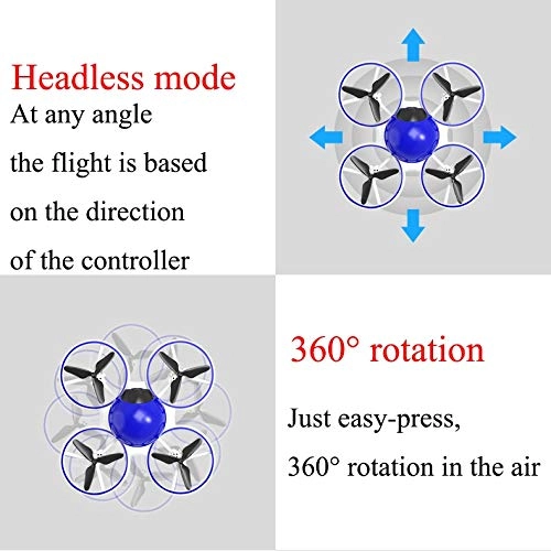 Drone for Kids XX666 - Built-in Camera, LED Lights, Altitude Hold