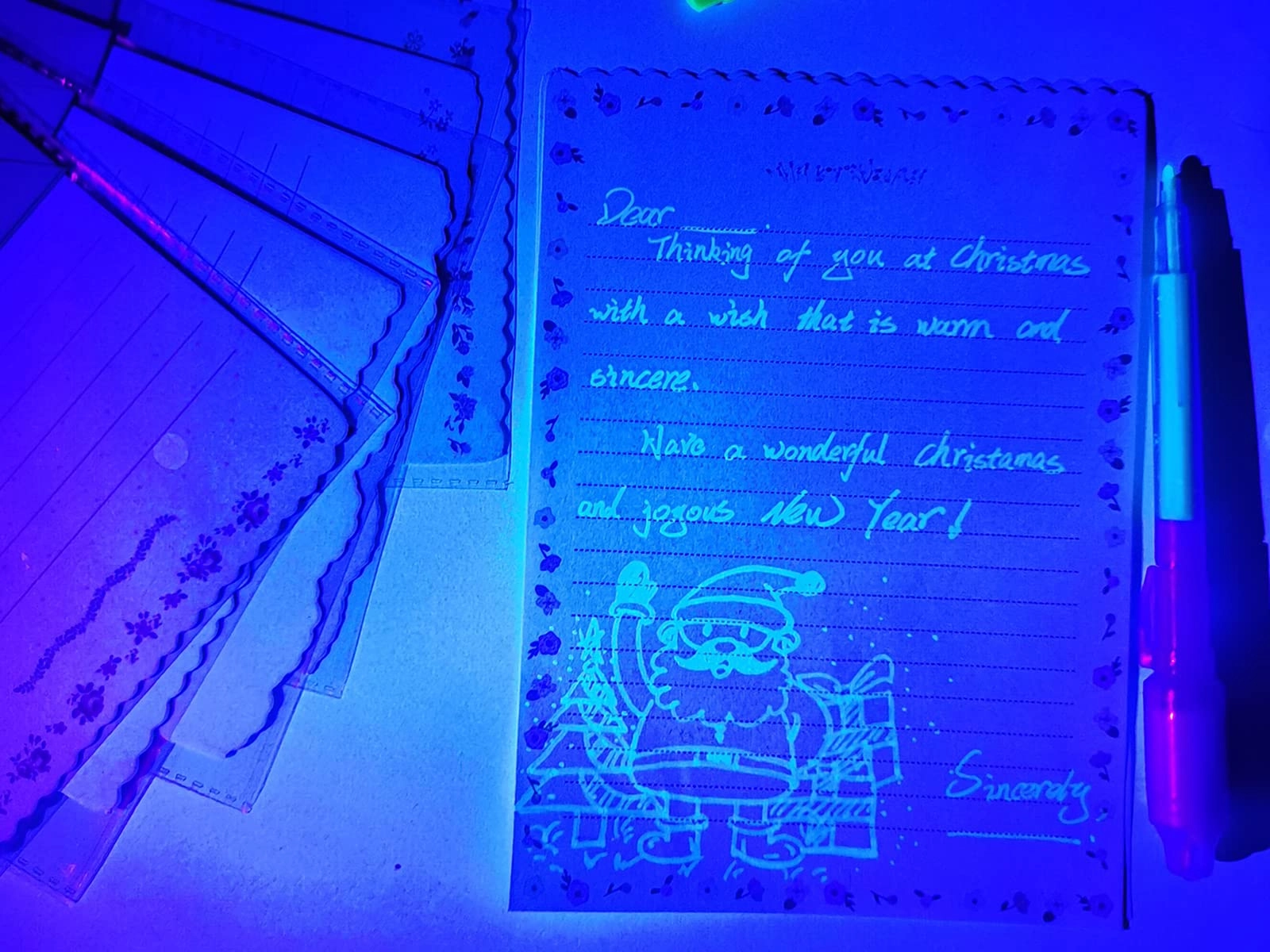 Invisible Ink Pen - Multicolor Fine