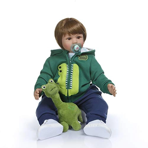 Reborn Toddler Doll - 24 inch Silicone Vinyl Ages 3+