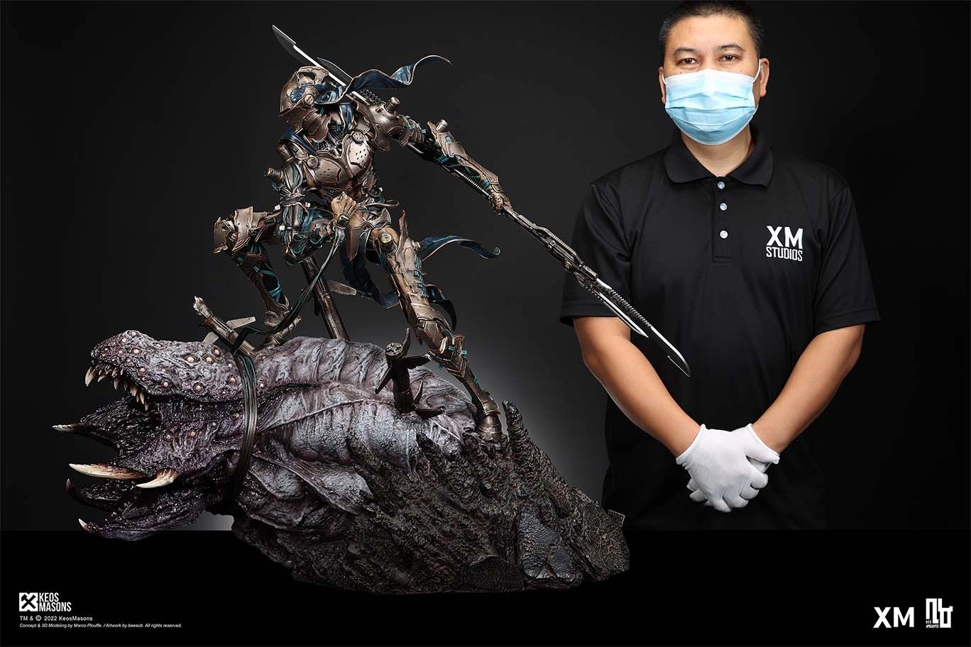 Famine - The Four Horsemen - 1/4 Scale Polystone Statue