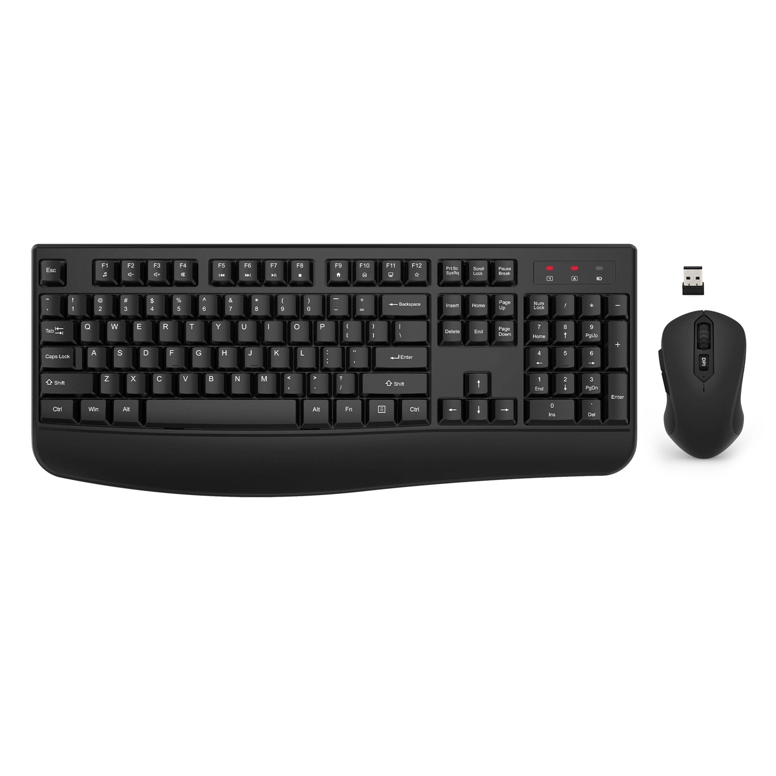 Keyboard and Mouse Combo - QWERTY Wireless