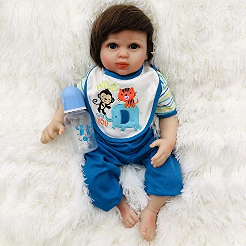 Rebirth Baby Doll - 20 Inch Vinyl Cotton Body Blue Eyes