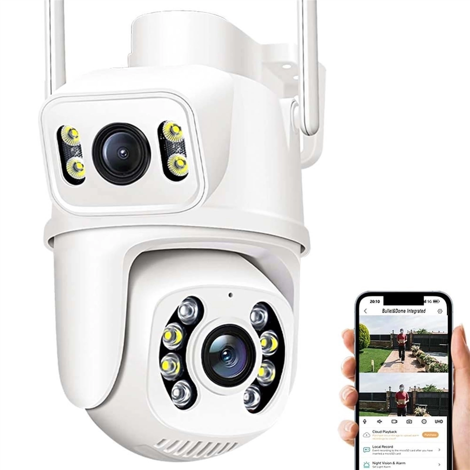 MKHFP Outdoor Wireless Security IP Camera 4K