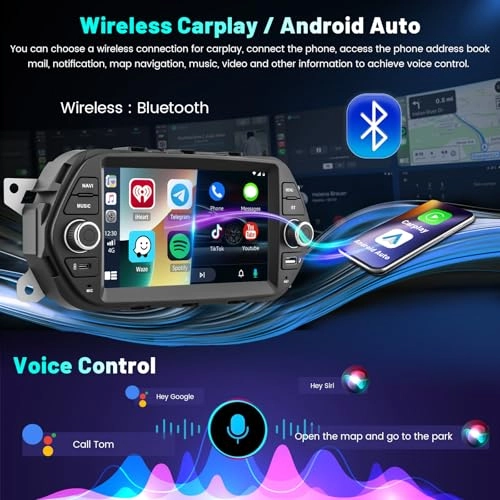 Android Car Radio - Bluetooth 5.0 Smartphone USB