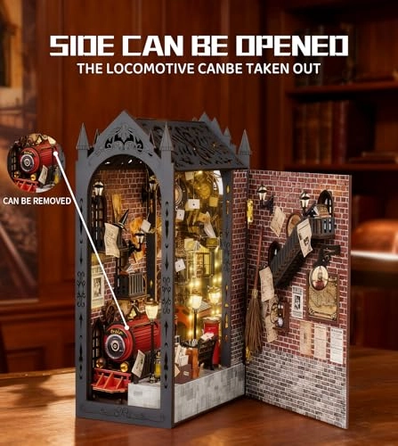 Book Nook Kit - Fantasy Train Platform