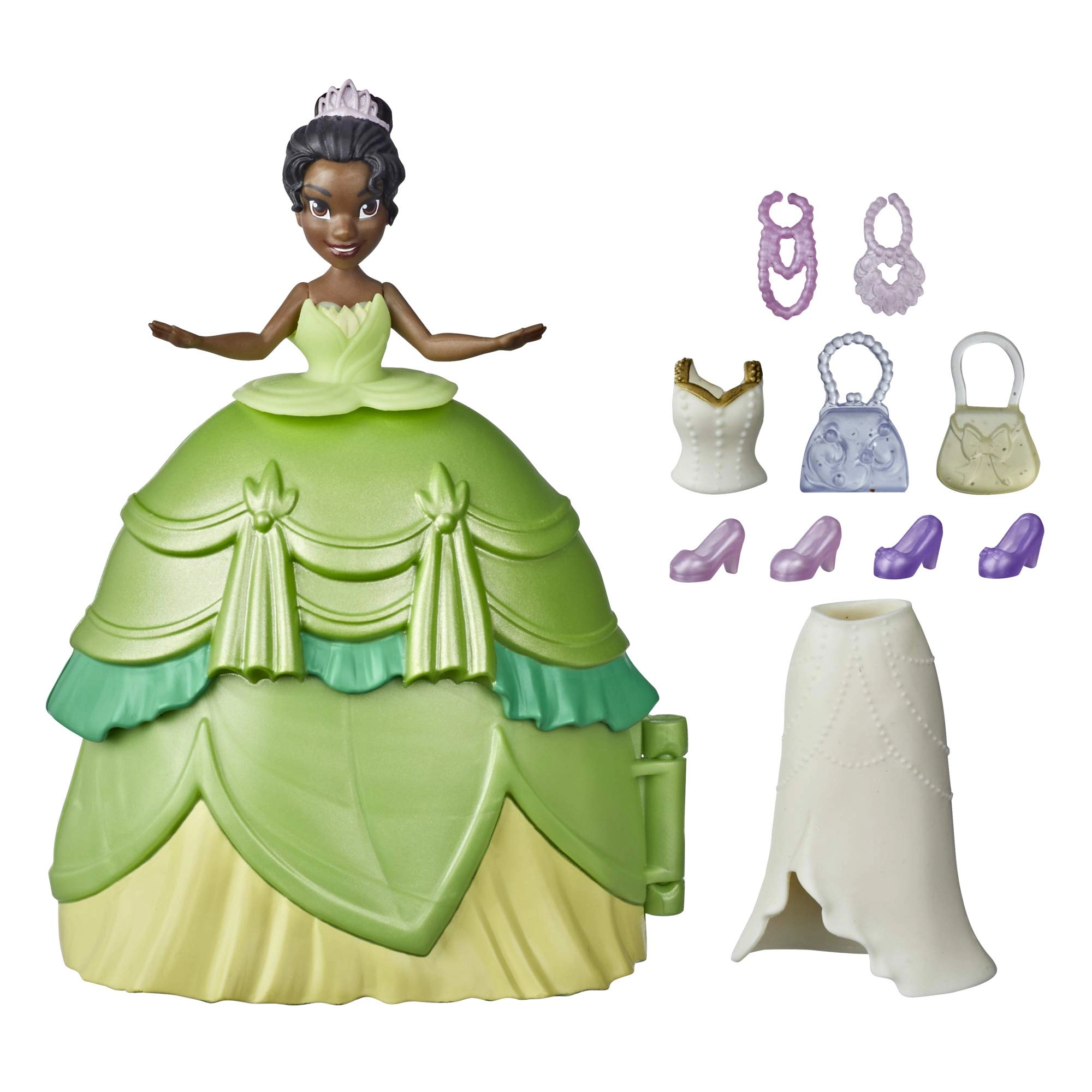 Disney Tiana Mini Doll Play Set - 8 cm Styling Surprise Ages 4+