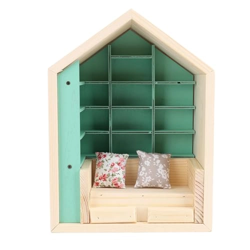 Anxiety Book Shelf - Pine Wood Approx. 170.3 x 99.8 x 230mm