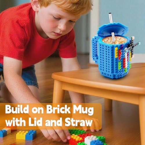 Build-on Brick Plastic Mug - 1 pcs - Santa - 350 ml
