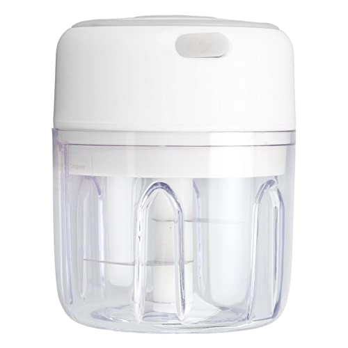 Mini Electric Garlic Chopper - 250ml 30W