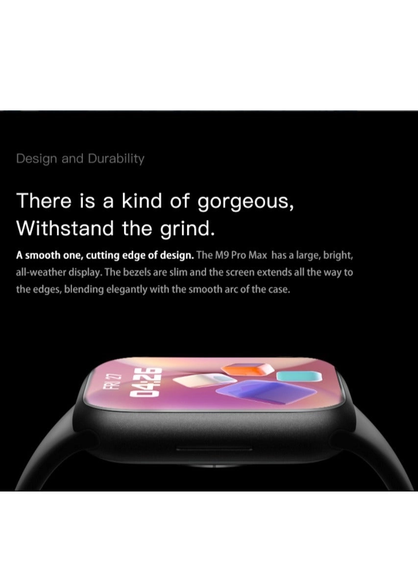 M9 Pro Max 45mm Stainless Steel