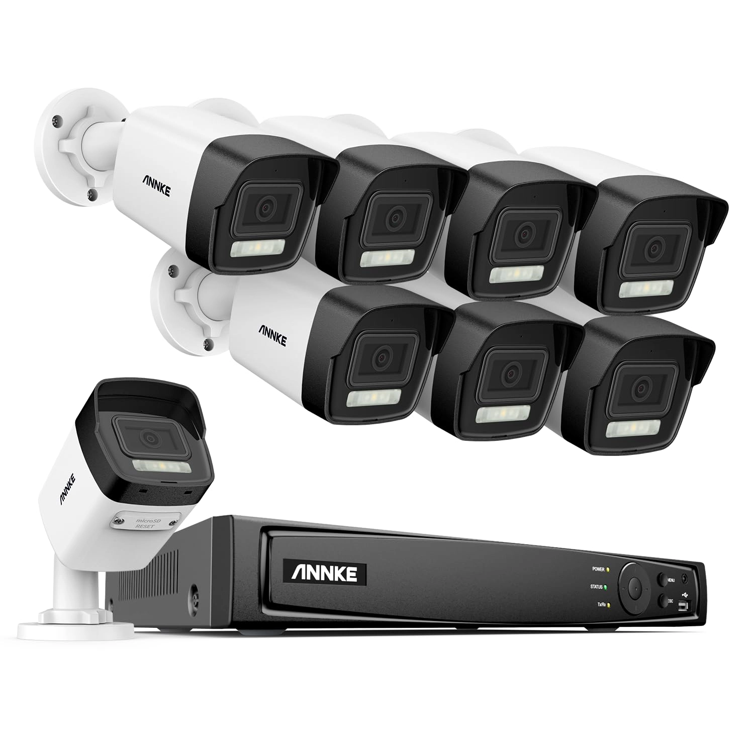 Annke GSA 6.0MP NVR - Up to 4 channels + 4.0MP Wired IP Camera