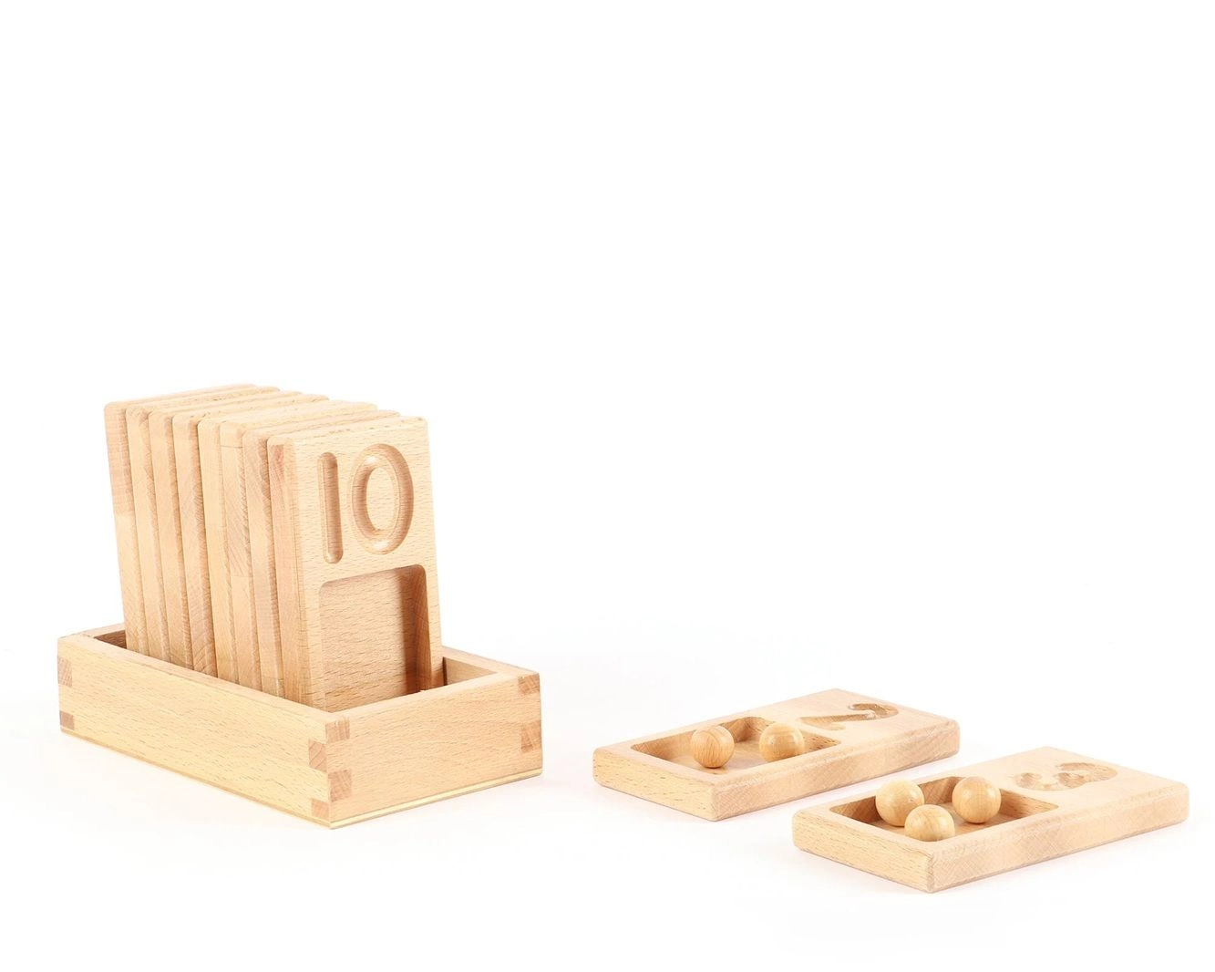 Edu Fun English Counting Tray - Suitable for 4 years and above 11 Pcs