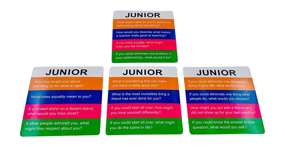 YEHUA! Totika Junior Principles Values & Beliefs Card Deck - 8 years and up