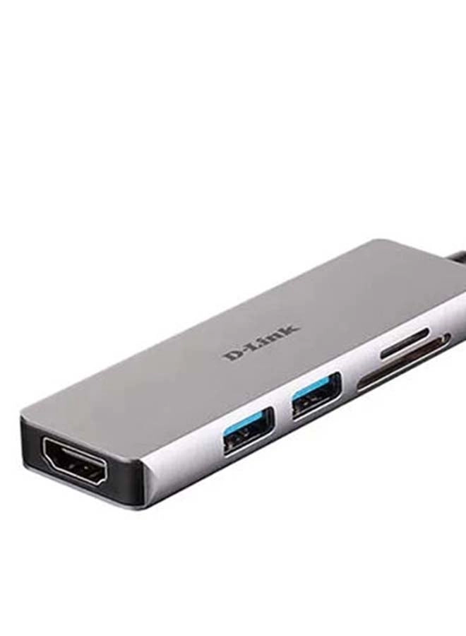 DUBM530 - 5 In 1 USB Type C HUB