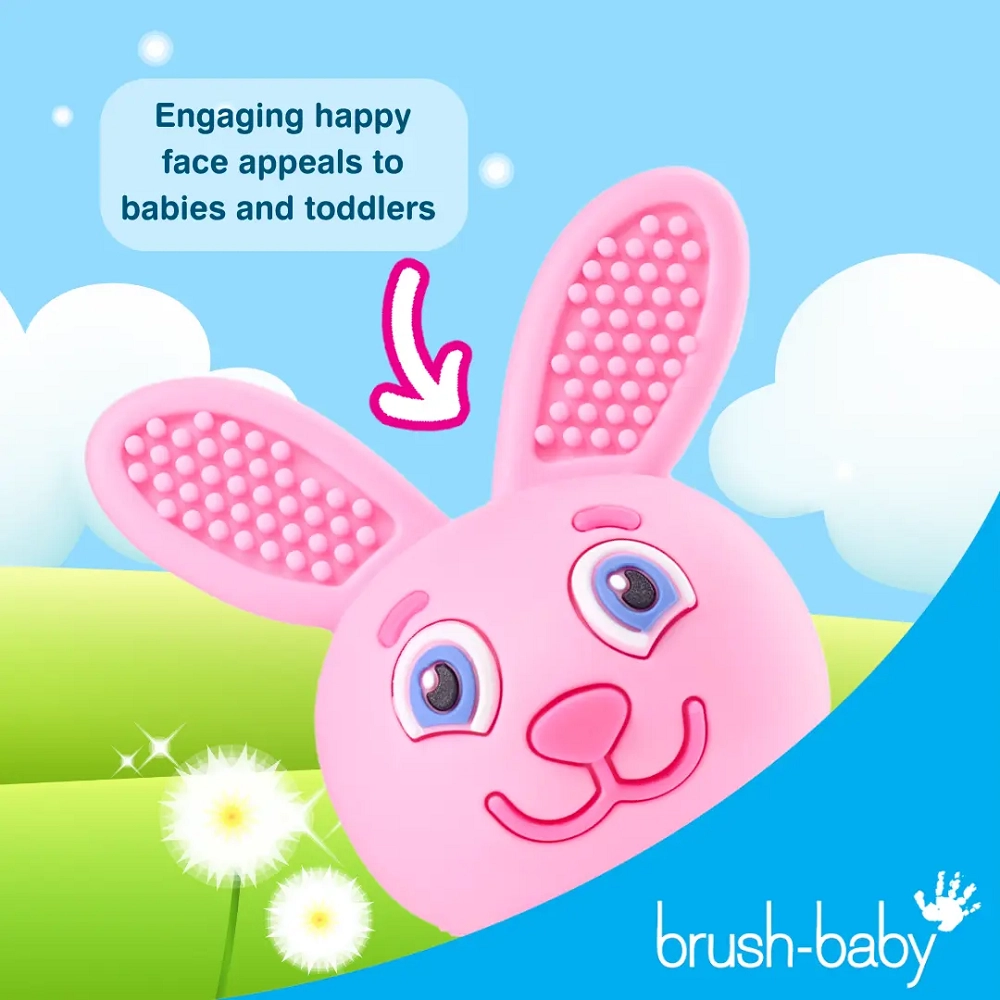 Bobbie Bunny Teether - food-grade silicone