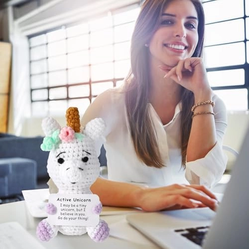 Unicorn Crochet 13 cm