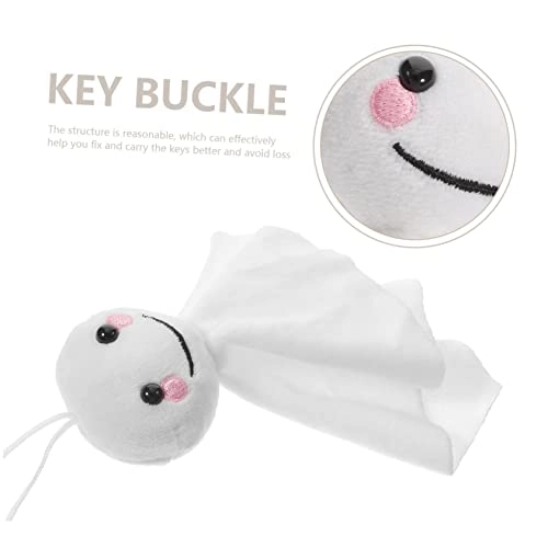 Sunny Doll Pendant - 10 Pcs White Key Chain