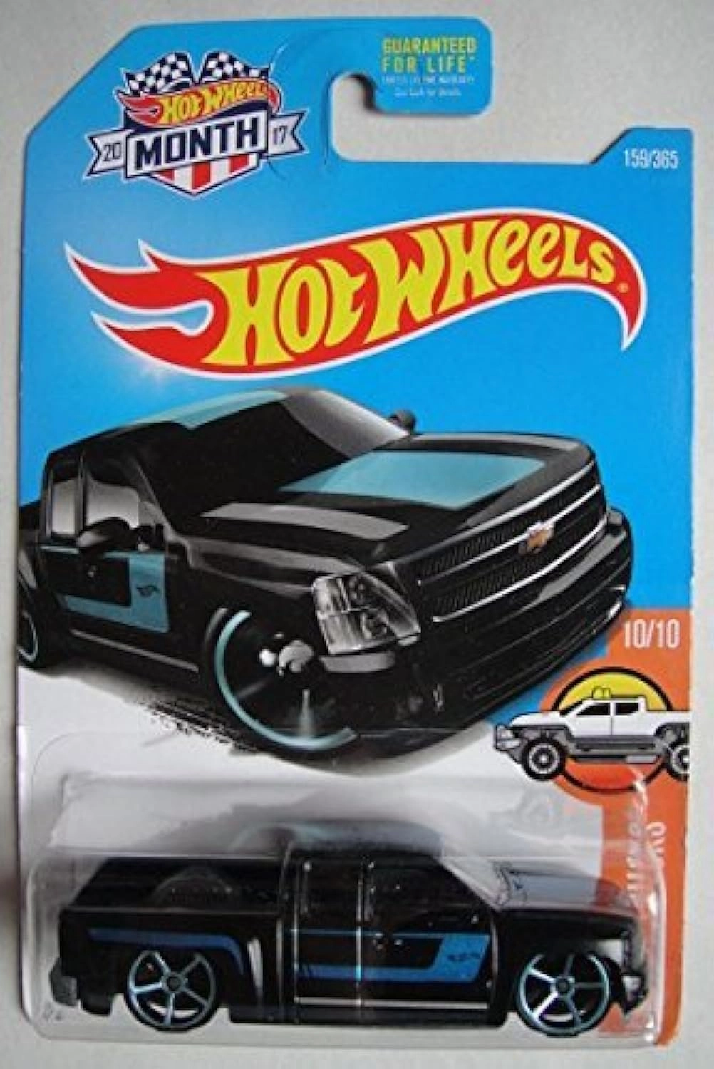 Mattel Chevy Silverado - 2017 Black
