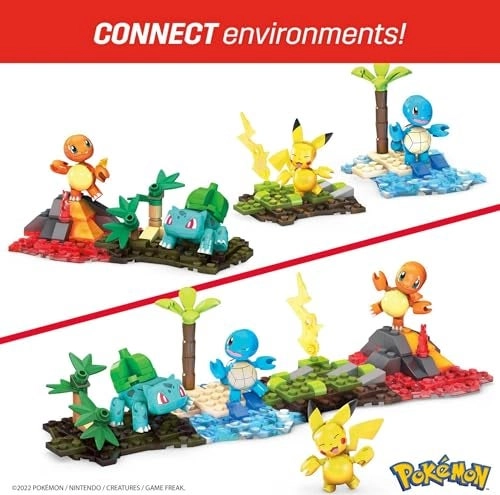 Pokemon Kanto Region Team Construction Set