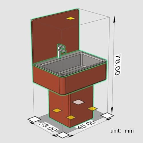 Car Repair Car Wash Model - 1:18