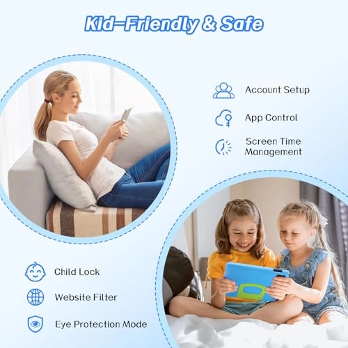 Kids Tablet - 8GB 10.1 Inch 64GB