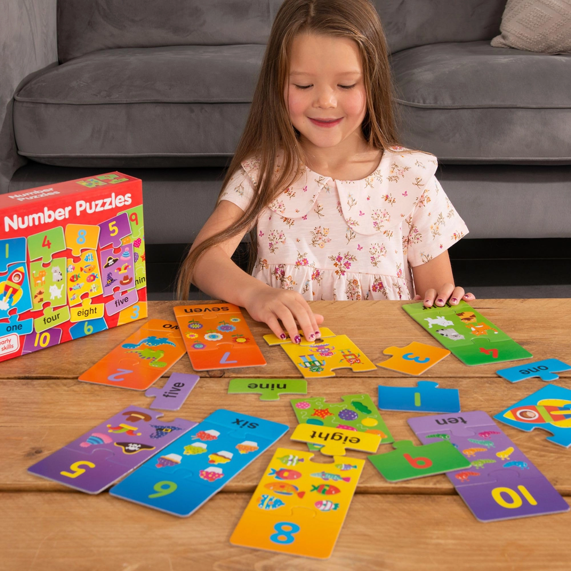 Number Puzzles - 3 Years Plus 3 pieces