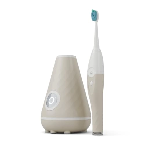 UV Sanitizing Sonic Toothbrush - Dual Speed Sandstone
