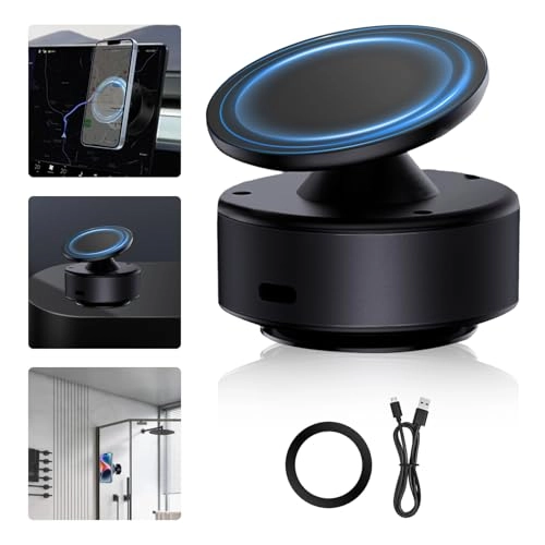 360° Stretchable Electric Vacuum Magnetic Mobile Phone Stand