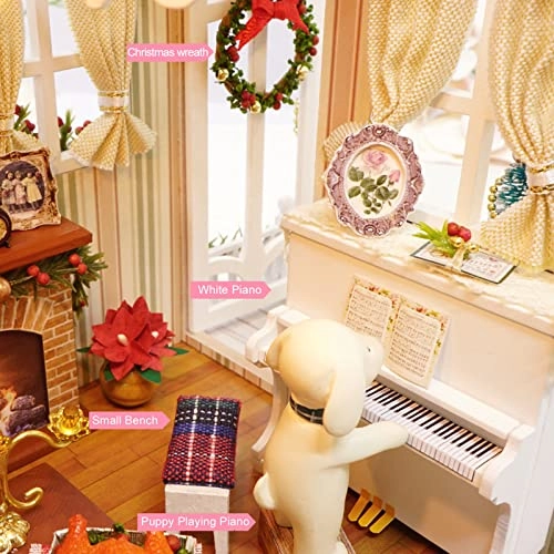 Miniature Dollhouse Kit - Holiday Time 0.04