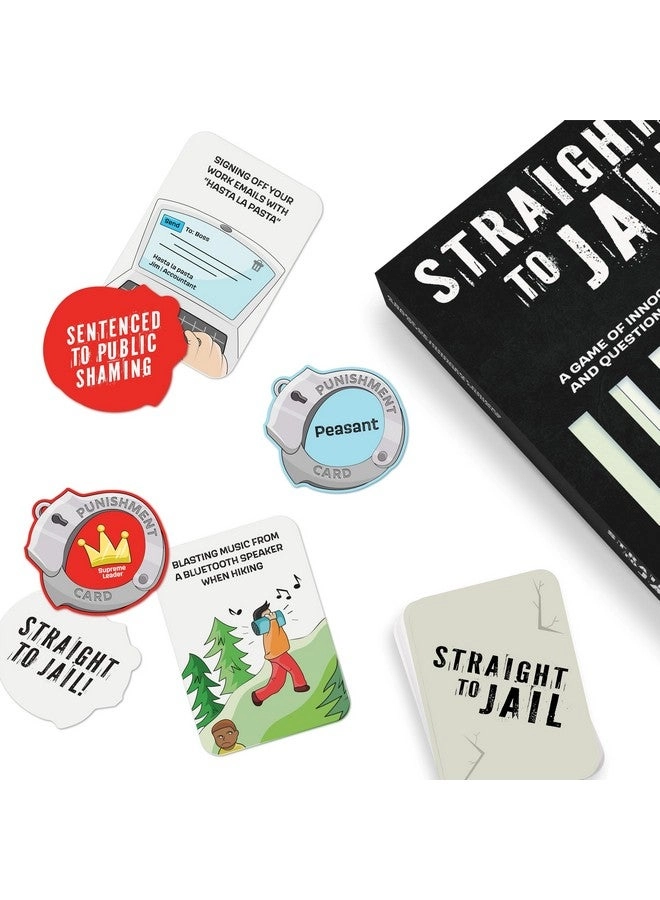 Straight to Jail: A Game of Innocent Crimes and Questionable Morals - Card Game