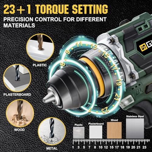 Cordless Drill Driver - 2000mAh