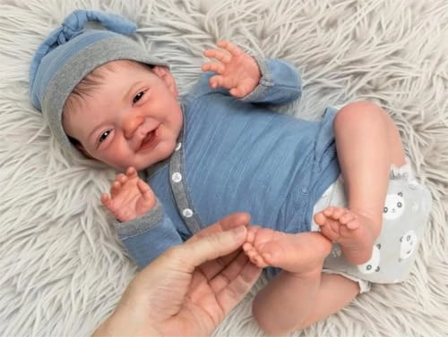 Reborn Doll - 48 cm Full-body silicone Male Ages 3+