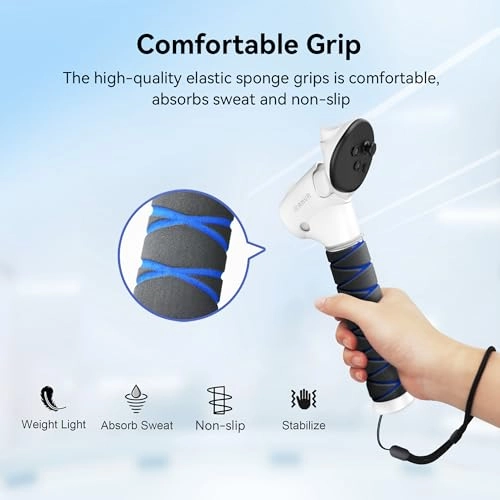 Controller Extension Grips - Wireless Meta Quest