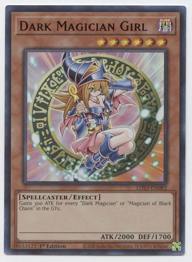 Dark Magician Girl LDS3-EN082
