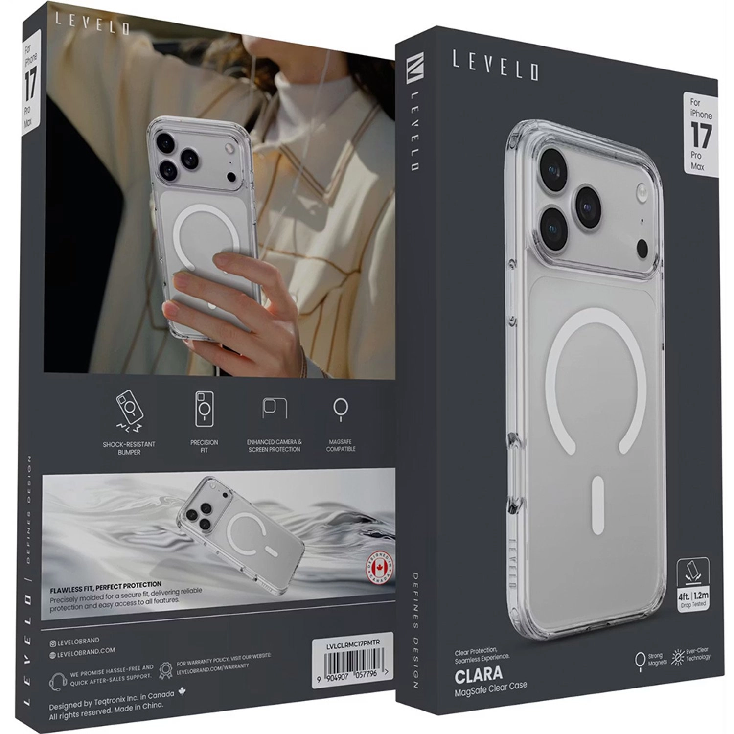 Clara Clear Case with MagSafe for iPhone 17 Pro Max