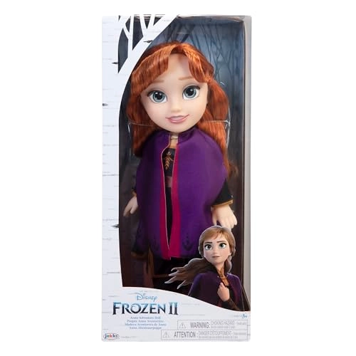 Anna Adventure Doll - 14" / 35cm Violet Travel Cape Ages 3+