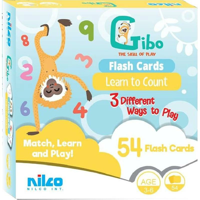 NILCO Gibo Flash Card - 3-6 54 pieces