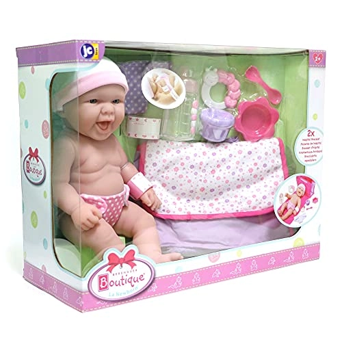 La Newborn Baby Doll Gift Set - 10 Piece 13 inches Ages 2+