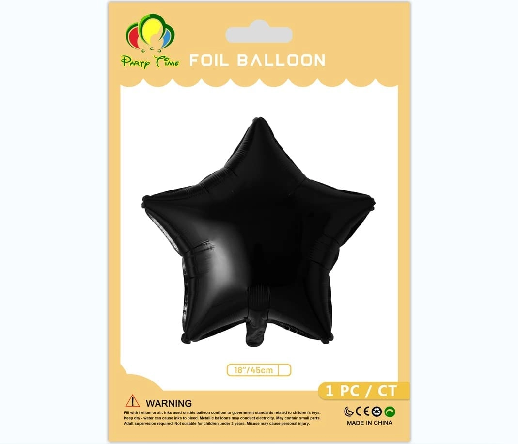Matte Star Foil Balloon - 1pc/pack Mother's Day Wedding Decoration Engagement Birthday
