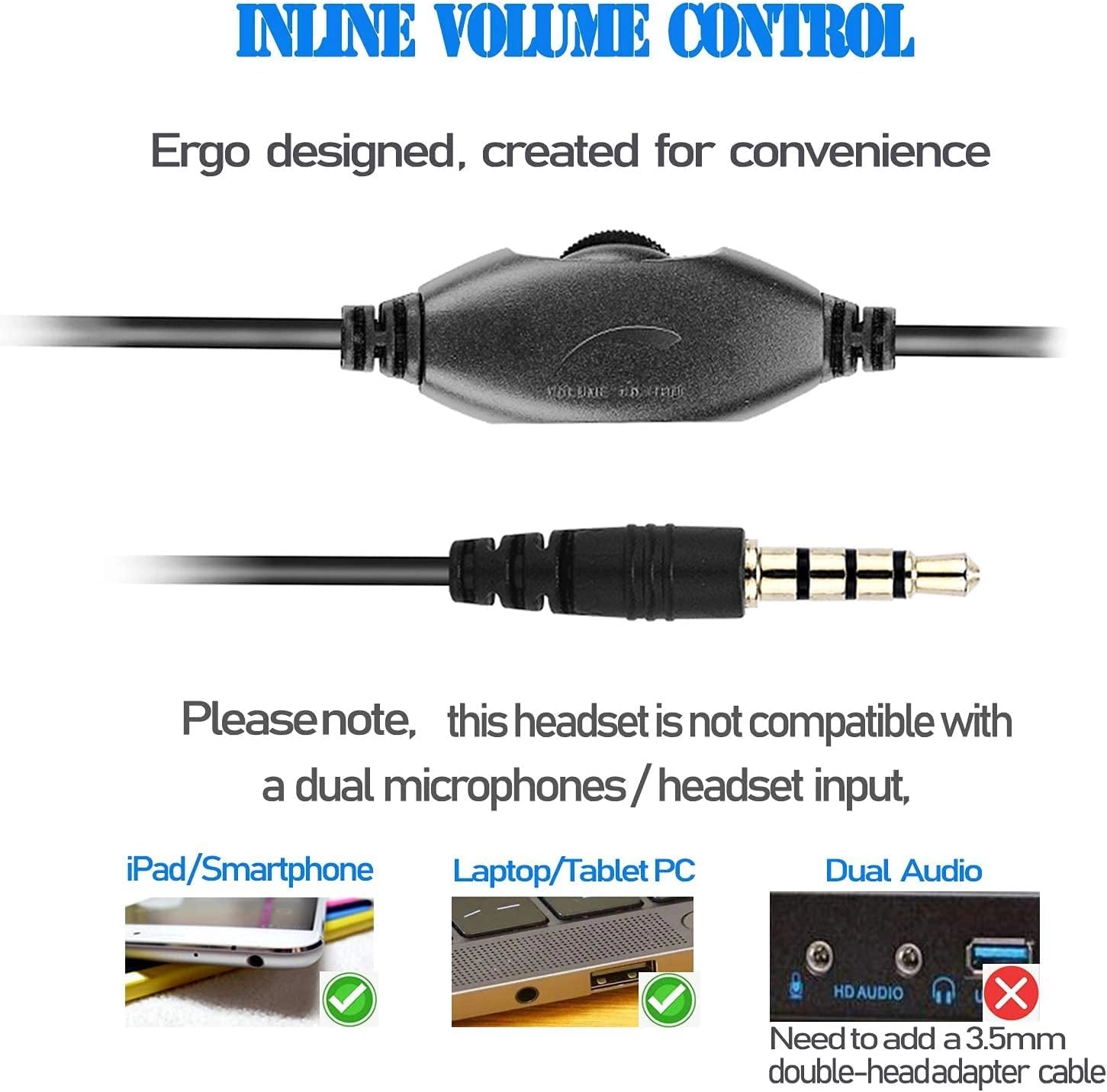 OH456 Wired Headset Pack