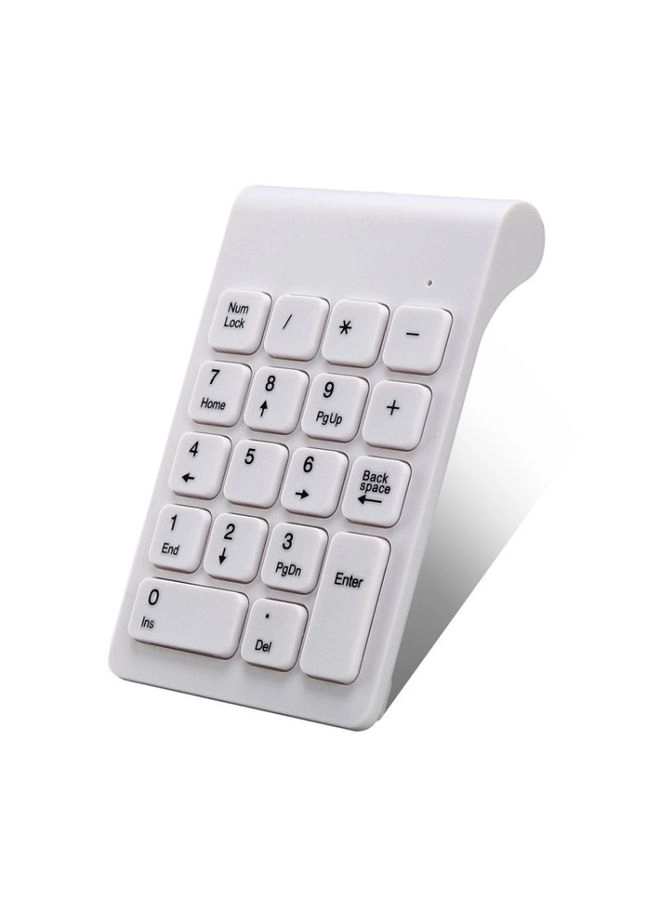 Mini 2.4G Wireless Numeric Keypad - 18 keys 10 meter AAA