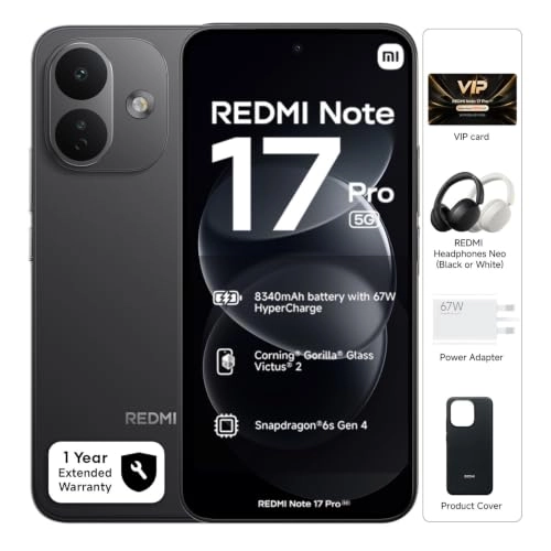 Note 17 pro 6GB 128GB + REDMI Headphones Neo