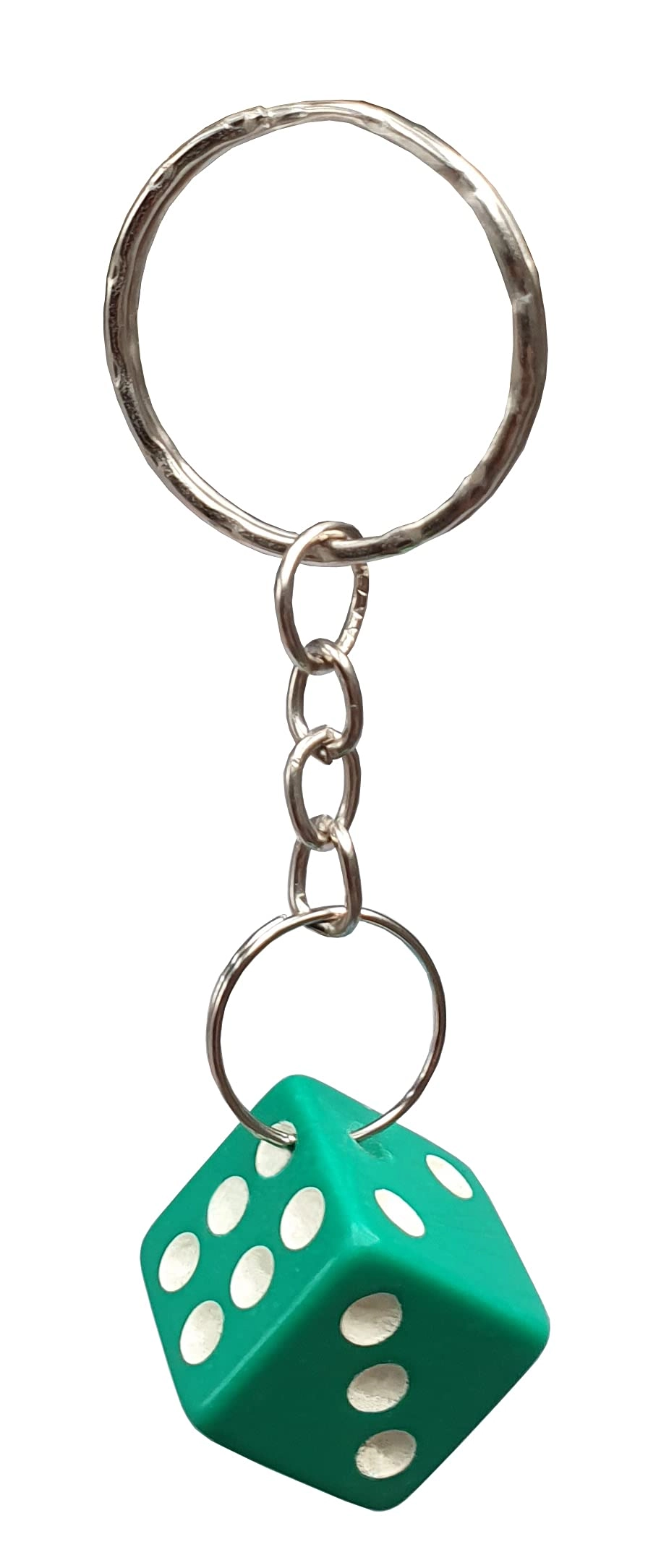 komonee Dice Key Chain - Yellow Pack of 5