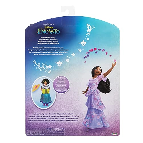 Isabela Fashion Doll + Flower Vanity