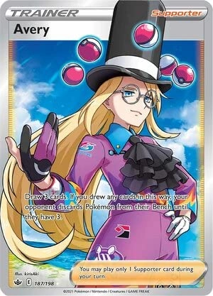Pokémon Pokemon Avery 187/198 - English