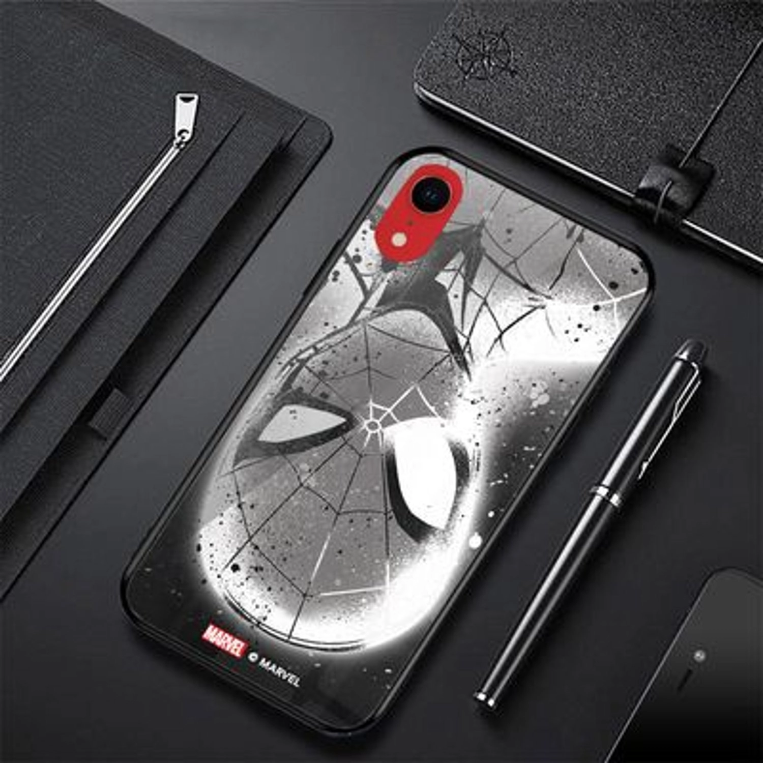 Spiderman Spray paint iPhone XR Cover Back Case for iPhone XR
