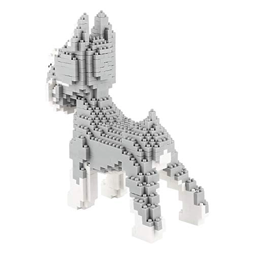 Dog Micro Building Blocks (LCE-KLJM-02US-CWG) - Schnauzer